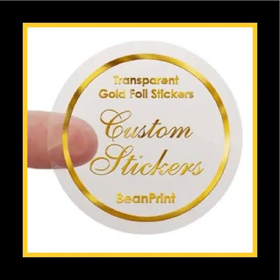 Custom stickers printing